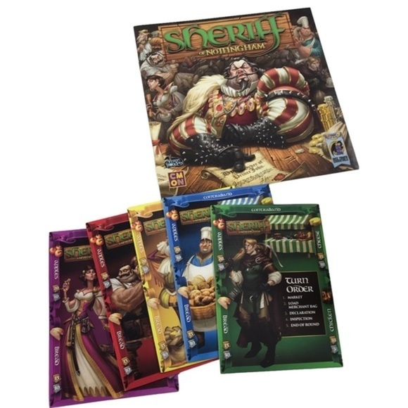 Sheriff of Nottingham 1st Edition Board Game 100% COMPLETE Arcane Wonders - Picture 4 of 4